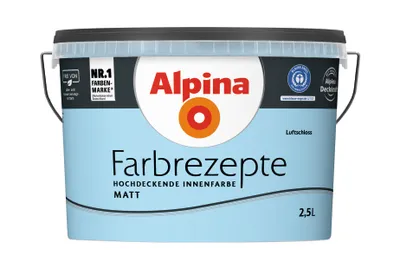 Produktbild von Alpina Farbrezepte Luftschloss matt 2,5 Liter