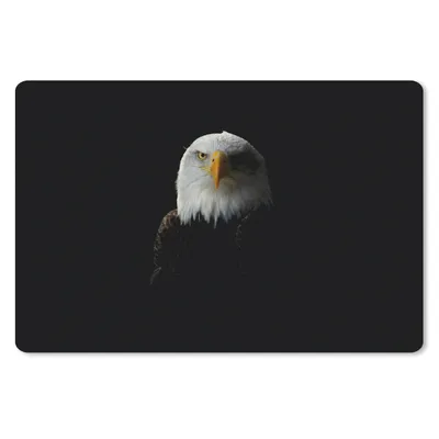 Produktbild von MuchoWow® Mauspad Mousepad Ein Porträt eines Weißkopfseeadlers 27x18 cm - Mousepads - Maus Mat - Pad - Mausunterlage - Büroartikel - Desk Matten