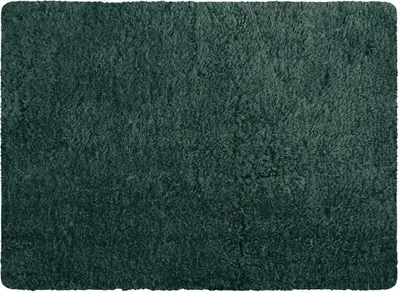 Produktbild von MSV Badteppich/Badematte fur den Boden - dunkelgrun - 50 x 70 cm