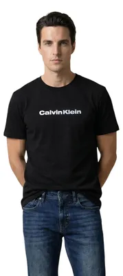 Produktbild von Calvin Klein Jeans 30S EU WHOLESALE Herren T-Shirt Schwarz : Größe - M Größe: M