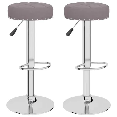 Produktbild von "im Sonderangebot"2er Set Barhocker Tresenhocker - Modern Barstuhl - Taupe Stoff - Barhocker design 2026 834269