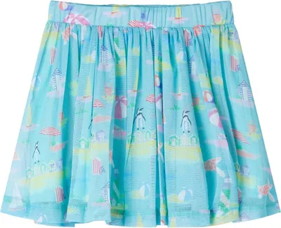 Immagine prodotto di vidaXL Gonna a pieghe per bambini blu chiaro 116