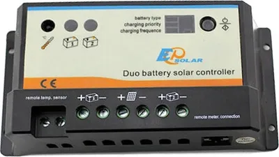 Zdjęcie produktu dla Regulator ładowania EPIPDB-COM 12/24V 20A - 2 akumulatory