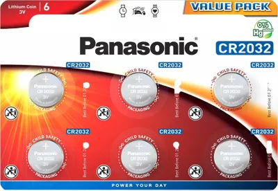 Immagine prodotto di Panasonic CR2032 al litio 6er in blister