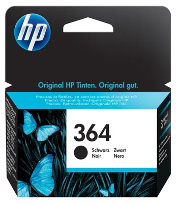 Immagine prodotto di HP 364 Black Original Ink Cartridge Cartuccia d'Inchiostro 1 pz Resa Standard
