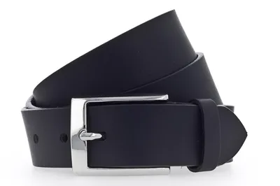 Produktbild von 35 mm Vollledergürtel 0790 schwarz Größe 85