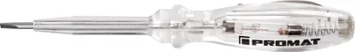 Productafbeelding van Spanningszoeker 150 - 250 V AC, enkelpolig. Snijbreedte: 3 mm