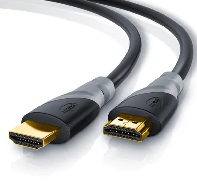 Produktbild von CSL-Computer 10m - Ultra HD 4k HDMI Kabel 2.0b 60Hz 18GBit s - High Speed with Ethernet - 3 Fach geschirmt inkl. Stecker- und Kontaktschirmung - 2160p Full HD 1080p - 3D ARC CEC