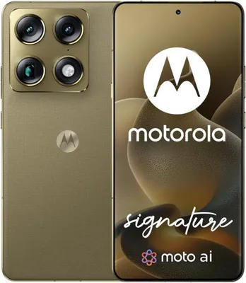 Immagine prodotto di Motorola signature, 17,2 cm (6,78"), 16 GB, 512 GB, 50 MP, Android 16.0, Oro