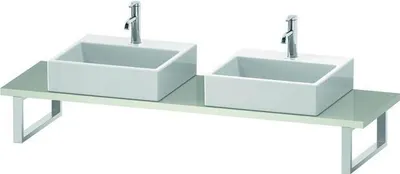 Produktbild von Konsole DURASTYLE 30 St. 2 Ausschnitte 480 weiß hochglanz weiß hochglanz