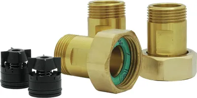 Obrázek produktu pro Sada šroubení ESBE KTD312 3x IG1 palec-AG3/4 palec s 2xRV, 1 ks.