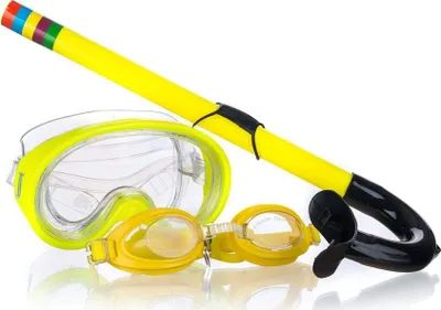Produktbild von Tauchset Junior für Kinder zum Schwimmen und Tauchen lernen mit Maske, Schnorchel und Schwimmbrille