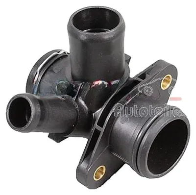 Produktbild von METZGER 4010394 Kühlmittelflansch für FORD Fiesta Mk6 Schrägheck (JA8, JR8) Wasserflansch