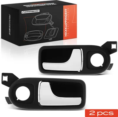 Image de Frankberg 2x Poignée de porte Avant Droit Gauche pour VW Lupo 6E1 6X1 Seat Arosa 6H1