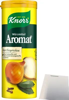 Produktbild von Knorr Aromat Würzstreuer (1x100g) + usy Block