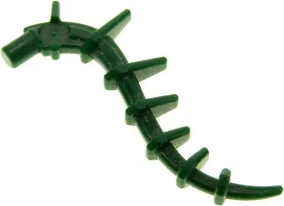 Produktbild von 1x Lego Bionicle Pflanze dunkel grün Liane Seegras Tang Schwanz 6369999 55236