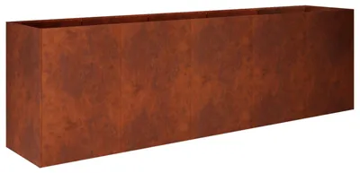 Produktbild von vidaXL Garten-Pflanzgefäß Rostoptik 200 x 40 x 60 cm Wetterfeststahl