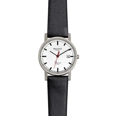 Zdjęcie produktu dla Zegarek damski tytanowa koperta, datownik - Regent Model: F231