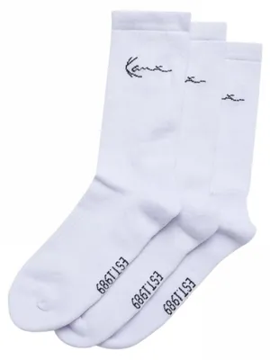 Obrázok produktu pre Ponožky Karl Kani, balenie po 3 ks PD00008982, biele, veľkosť 43/46