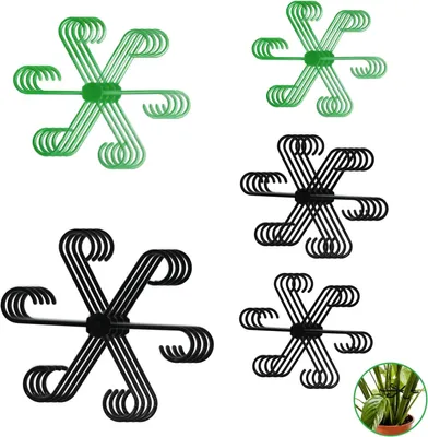 Imagen del producto de Juego de tutores para plantas, de 20 piezas, en diferentes tamaños, para plantas como la Monstera y los tomates