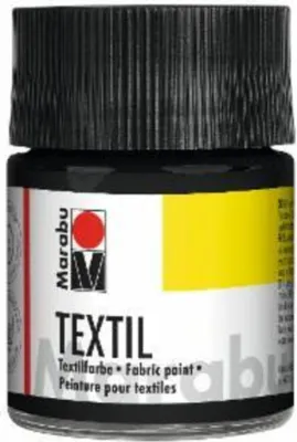 Produktbild von Textil - Schwarz 073 50 ml. Packung mit 6 Stück