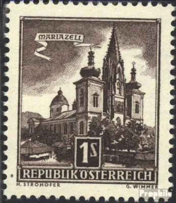 Produktbild von Briefmarken Österreich 1957 Mi 1035 (kompl.Ausg.) postfrisch Freimarken