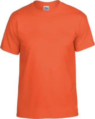 Image de Gildan DryBlend T-shirt unie, manches courtes BC3193 (Medium) (Orange)