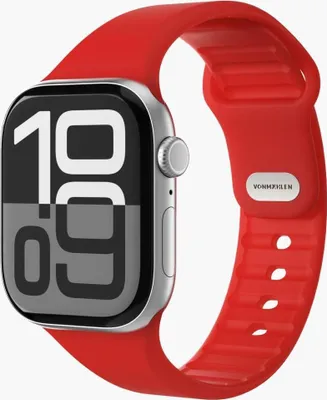 Obrázek produktu pro Vonmählen Watch Strap - Classic Band 2 - Náramek pro Apple Watch 40 / 41 / 42 mm, řemínek Firecracker