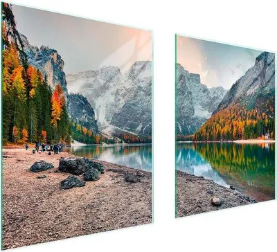 Produktbild von Famanu Glasabdeckplatte für Kochfeld - Schneidebrett, Spritzschutz und Hitzeschutz (85x52 cm)
