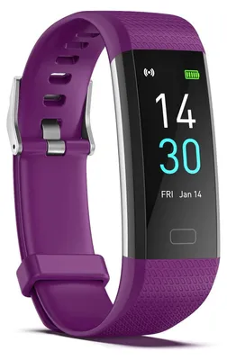 Produktbild von Fitness Tracker mit Pulsmesser Blutdruck SpO2 Fitnessuhr Wasserdicht ,16 Sportmodi Schrittzähler Kalorienzähler Pulsuhr Aktivitätstracker Android IOS