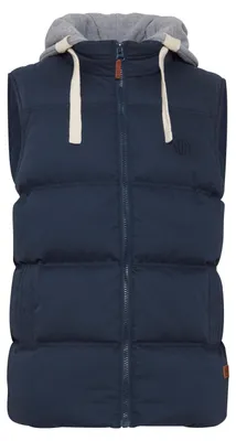 Produktbild von BLEND BHJens Herren Weste Steppweste Outdoor Weste mit Kapuze Stehkragen Eingrifftaschen Regular fit