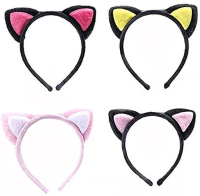 Productafbeelding van Pluche Kattenoren - Cosplay Hoofdband - Schattige