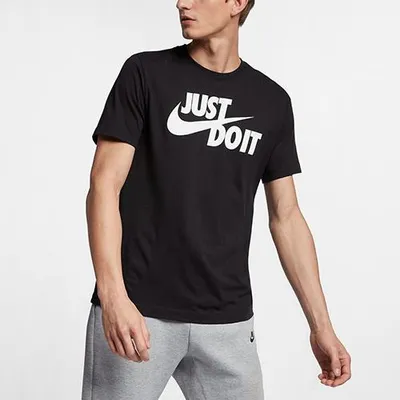 Produktbild von Nike Herren T-Shirt M Nsw Tee New Just Do It Swoosh Dx1989 010, Größe S