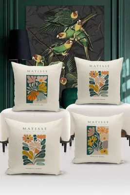 Obrázok produktu pre Evila Originals, kvalitná súprava na vankúše (4 kusy), 43x43 cm, 100% polyester, možnosť prania
