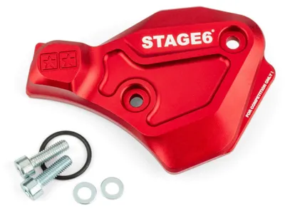 Image de STAGE6 Couvercle de pompe à huile en aluminium rouge AM6