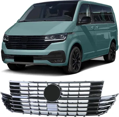 Zdjęcie produktu dla Kratka chłodnicy sportowa BLACK GLANZ do VW T6.1 od 2019r