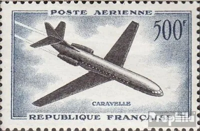 Produktbild von Briefmarken Frankreich 1957 Mi 1120 (kompl.Ausg.) postfrisch Flugpost
