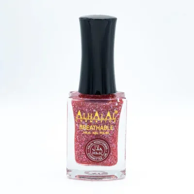 Produktbild von AL-171 SOPHIA Glitzer Halal Nagellack | Wasserdurchlässig, Atmungsaktiv, Vegan & Alkoholfrei – Perfekt für Wudu