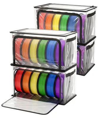 Aufbewahrungstasche für 3D-Drucker-Filament, PVC, faltbar, 4 St.