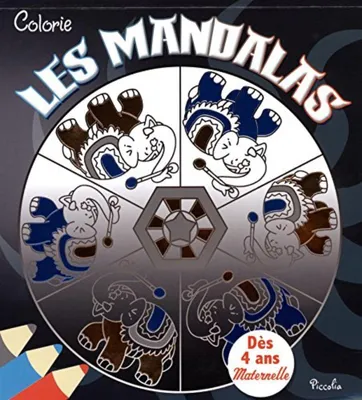 Image de Piccolia - Colorie les mandalas (éléphant)