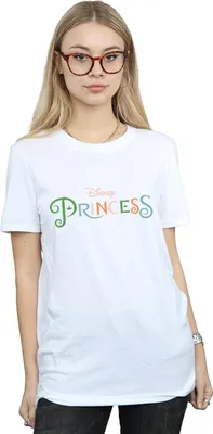 Produktbild von Disney Princess - T-Shirt für Damen BI42746 (M) (Weiß)