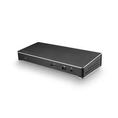 Image de StarTech.com Dock Thunderbolt 3 - Station d'accueil double écran 4K 60Hz TB3 pour ordinateur portable avec DisplayPort - 85W PD - 6 ports USB 3.0 Hub, SD 4.0, GbE, audio - Windows & Mac