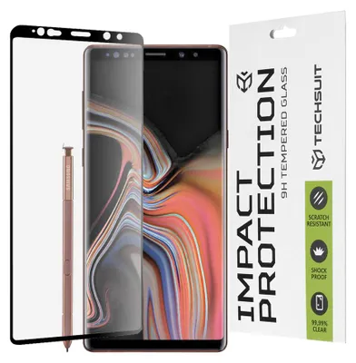 Obrázok produktu pre Techsuit 111D Full Cover / Full Glue Glass / 3D Curved Screen ochranné sklo pre Samsung Galaxy Note 9 – čierne