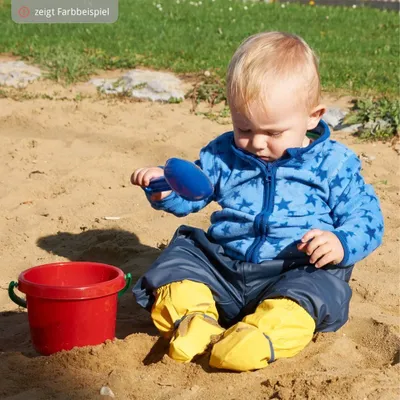 Produktbild von Playshoes Regenfüßlinge mit Fleecefutter - Marine