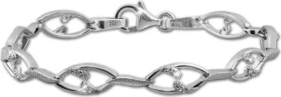 Image de SilberDream Bracelet 19cm en argent sterling 925 Ranke Femme Bijoux SDA472W