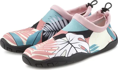 Produktbild von LASCANA Badeschuh Badelatsche, Badeschuhe schwarz Größe 41