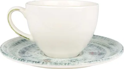 Zdjęcie produktu dla Bonna Odette - Filiżanki i spodki do herbaty - 230 cm3 - Porcelana - Zestaw 6 sztuk