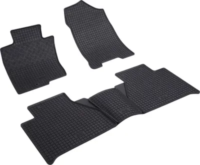 Produktbild von Rigum Gummi Fußmatten Set für Nissan Navara 4, Bj. 2015- + Renault Alaskan, Bj.