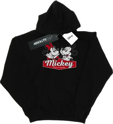 Produktbild von Disney - "90 Years" Kapuzenpullover für Herren BI15700 (L) (Schwarz)