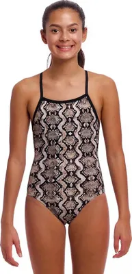 Produktbild von Funkita Tie Me Tight Badeanzug Braun 14 Years Mädchen Braun 14 Years